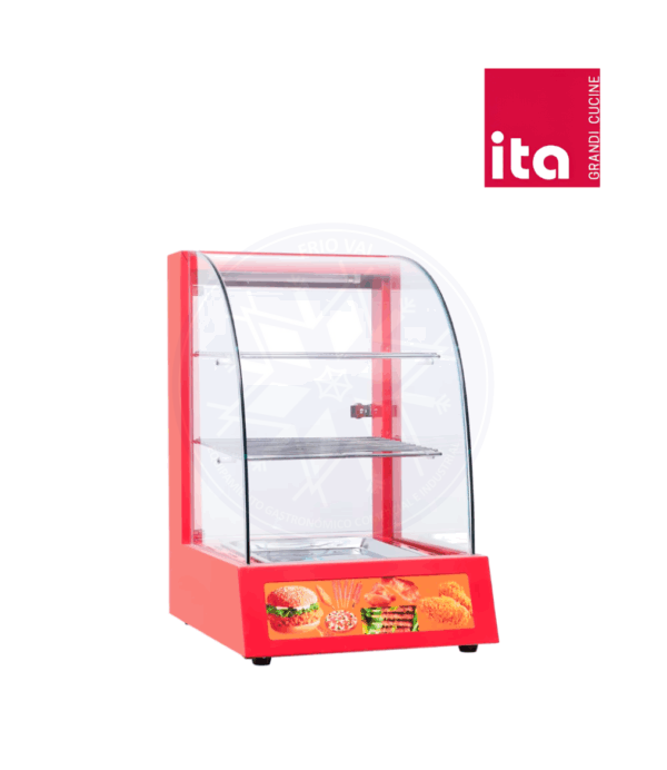 Vitrina de Calor 33 cm Roja Ita