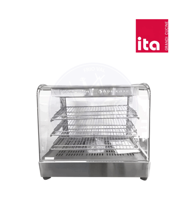 Vitrina de Calor 66 cm Acero Inoxidable Ita - Imagen 3