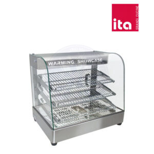 Vitrina de Calor 66 cm Acero Inoxidable Ita