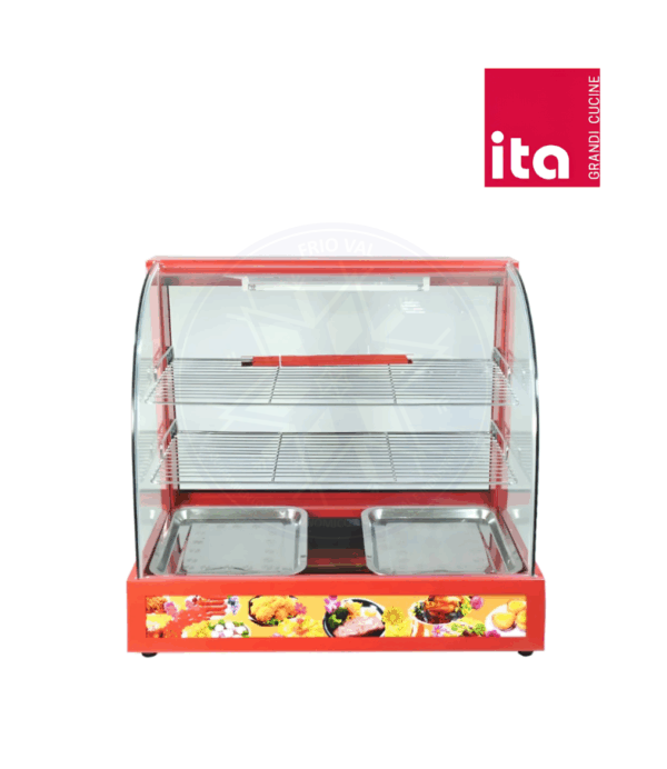 Vitrina de Calor 66 cm Roja Ita - Imagen 2