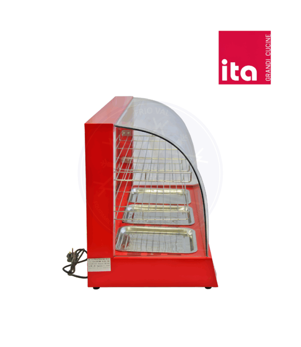 Vitrina de Calor 95 cm Roja Ita - Imagen 2