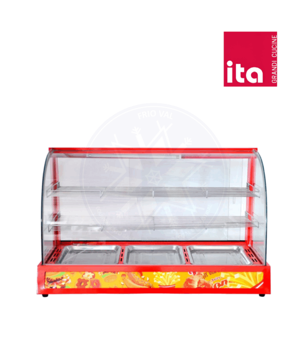 Vitrina de Calor 95 cm Roja Ita - Imagen 3