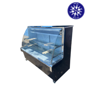 Vitrina Refrigerada 1.3 mt Vidrio Curvo Frioval