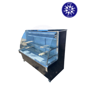 Vitrina Refrigerada 1.3 mt Vidrio Curvo Frioval