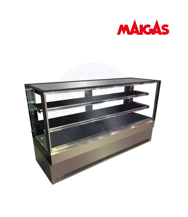 Vitrina Pastelera 2 mt Recta Maigas