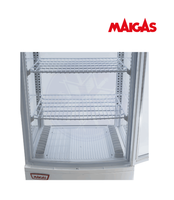 Vitrina Pastelera 218 lt Vertical Blanca Maigas - Imagen 2