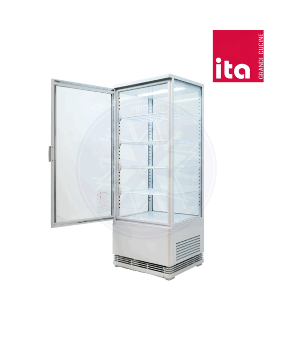 Vitrina Pastelera 98 lt Vertical Blanca Ita - Imagen 3