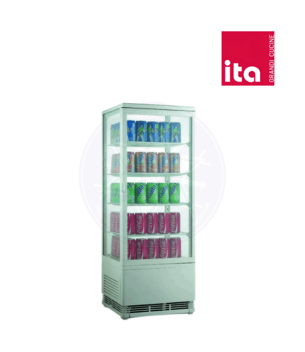 Vitrina Pastelera 98 lt Vertical Blanca Ita - Imagen 2