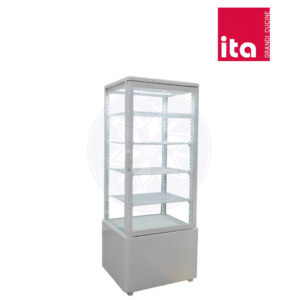 Vitrina Pastelera 98 lt Vertical Blanca Ita
