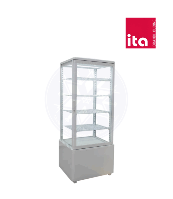 Vitrina Pastelera 98 lt Vertical Blanca Ita