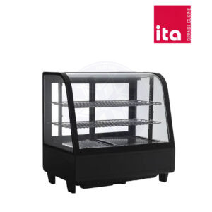 Vitrina Pastelera 100 lt Sobremesa Negra Ita