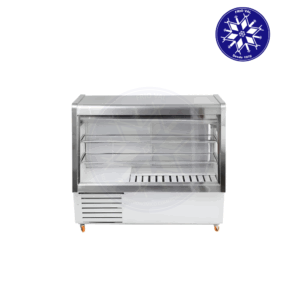 Vitrina Refrigerada 1 mt Vidrio Recto Frioval