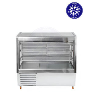 Vitrina Refrigerada 1 mt Vidrio Recto Frioval