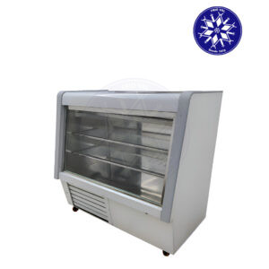 Vitrina Refrigerada 1.2 mt Vidrio Recto Frioval