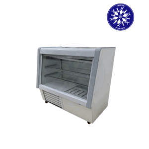 Vitrina Refrigerada 1.2 mt Vidrio Recto Frioval