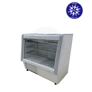 Vitrina Refrigerada 1.2 mt Vidrio Recto Frioval