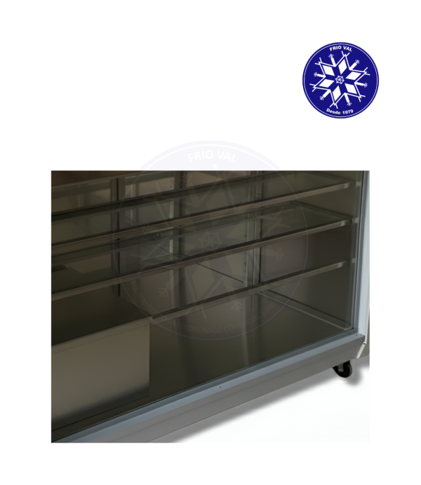 Vitrina Refrigerada 1.5 mts Panorámica Frioval - Imagen 2