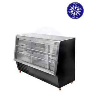 Vitrina Refrigerada 1.5 mt Vidrio Recto Frioval
