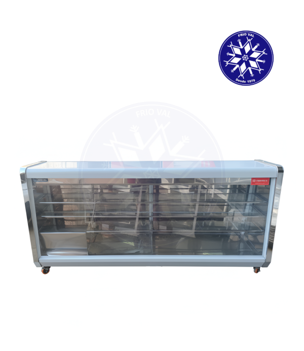 Vitrina Refrigerada 2 mts Panorámica Frioval - Imagen 3