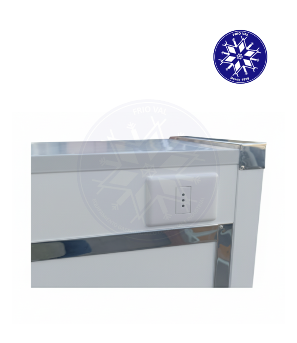 Vitrina Refrigerada 2 mt Vidrio Recto Frioval - Imagen 3