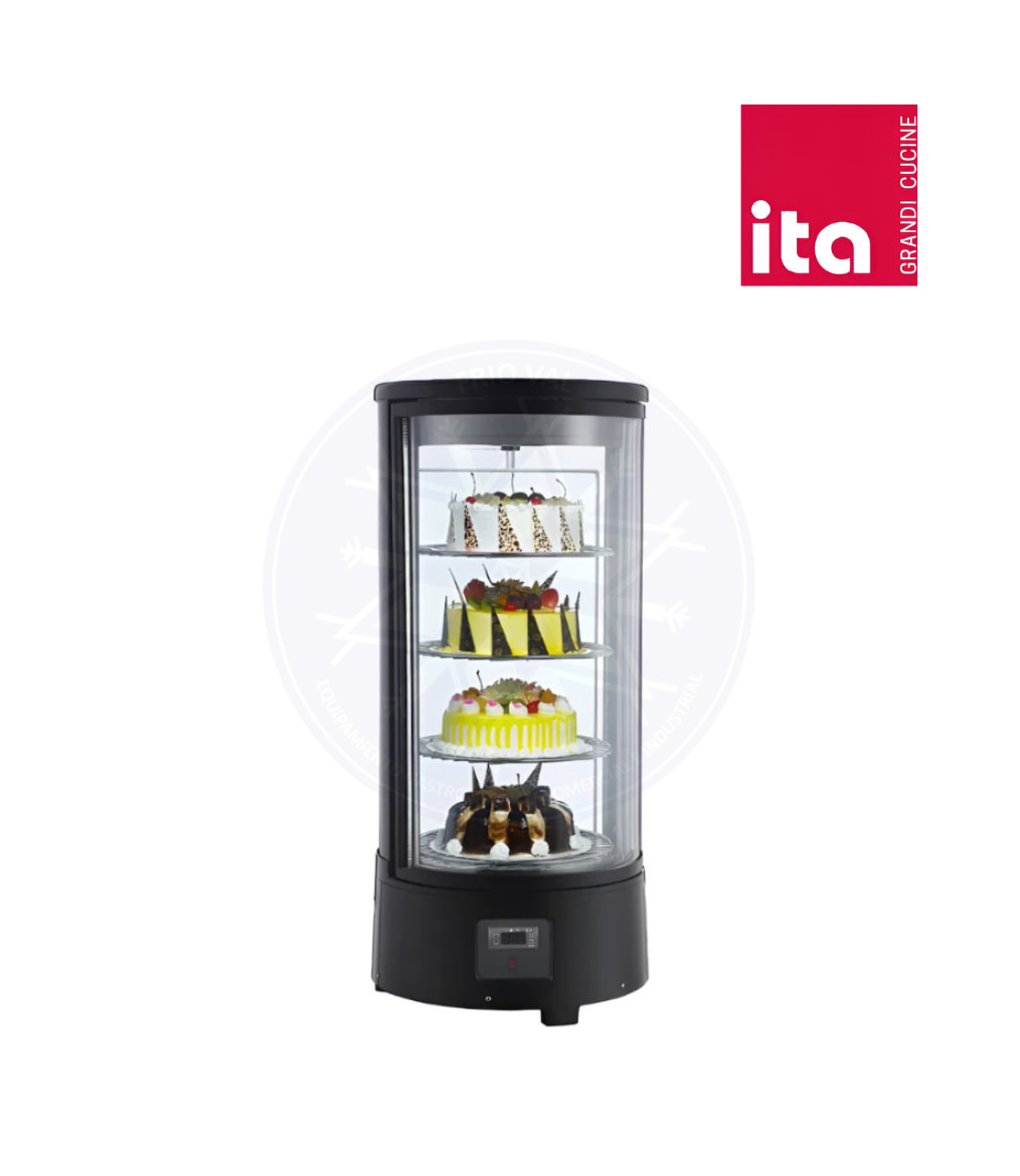 Vitrina Pastelera 72 lt Giratoria Ita