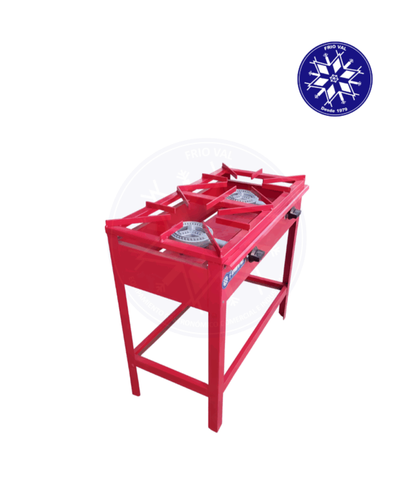 Anafe 2 Platos Alto Rojo Frioval