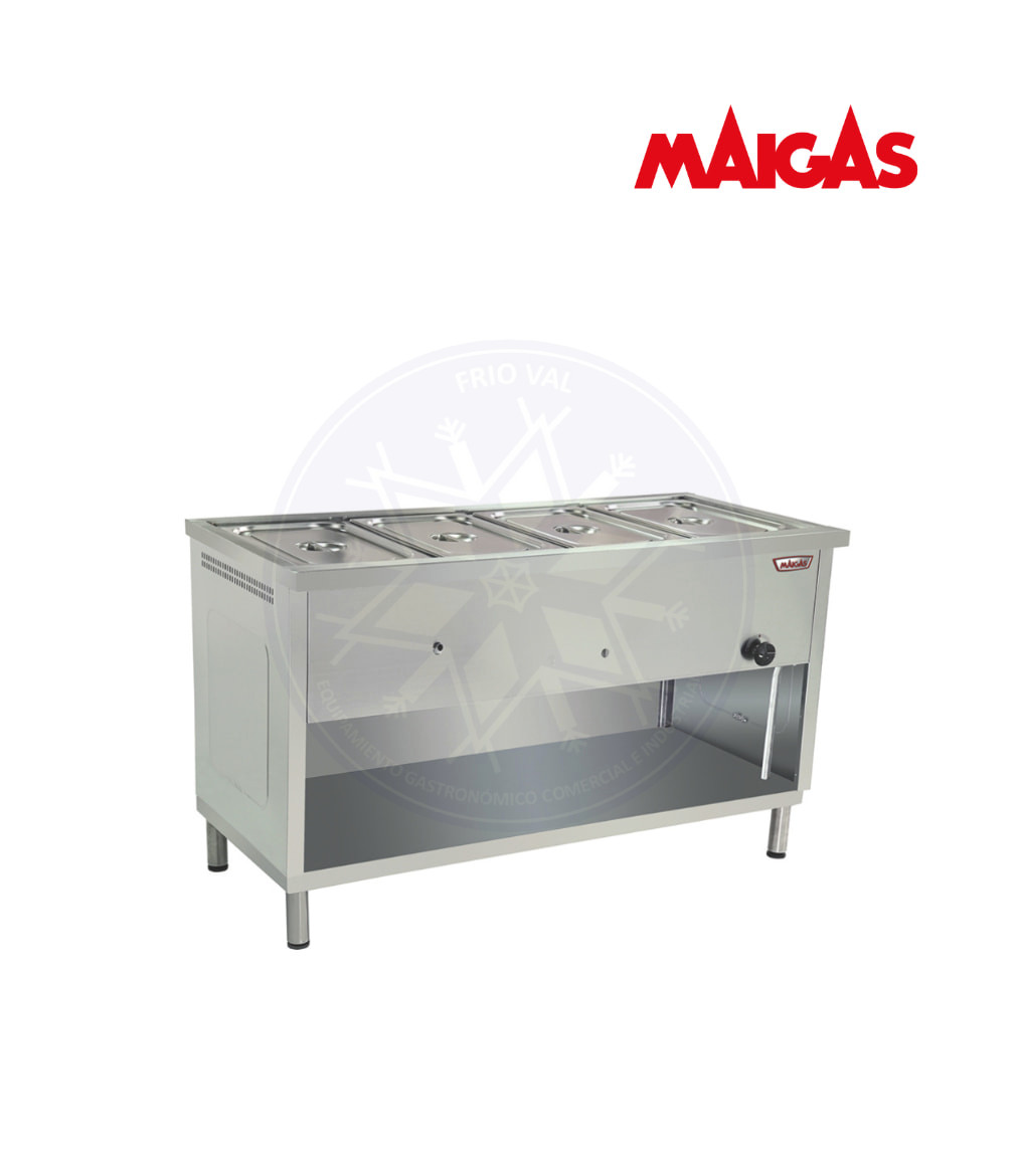 Baño María a Gas 4 Depósitos Maigas