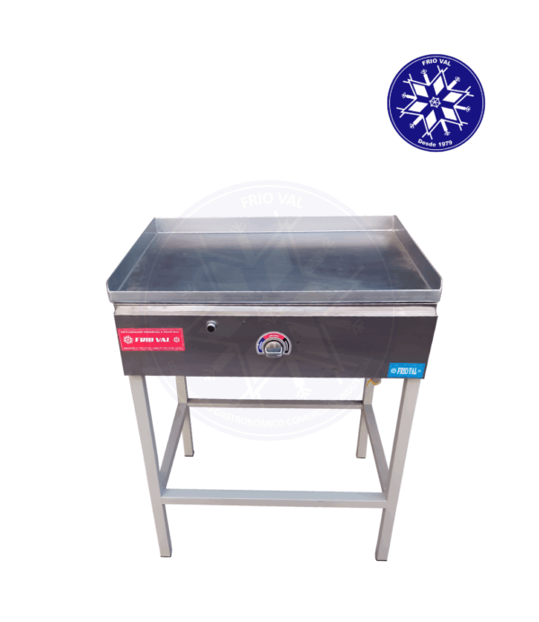 Churrasquera Lisa a Gas 50x70 cm Frioval - Imagen 3