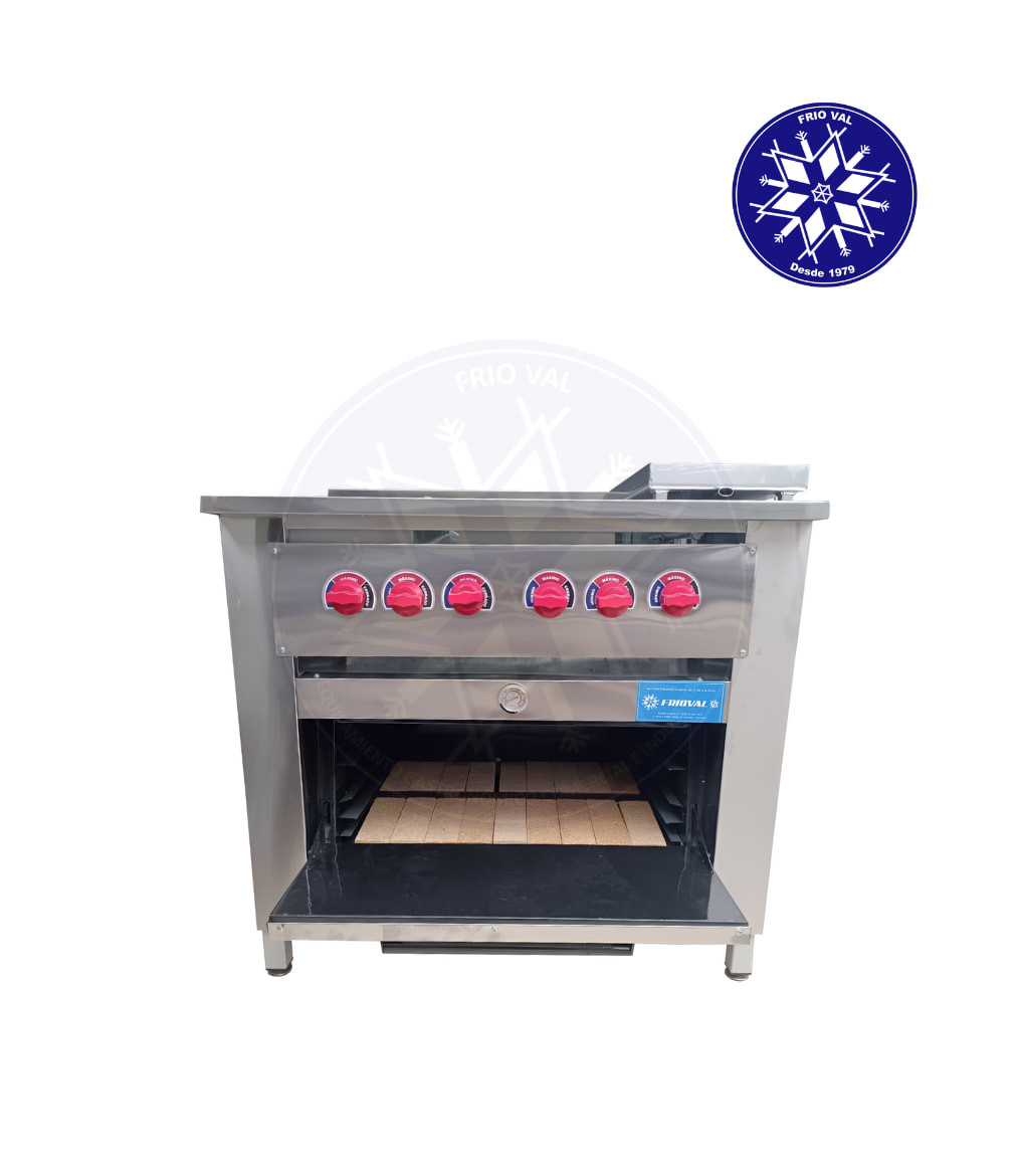 Cocina 4 Platos con Churrasquera Frioval - Imagen 2