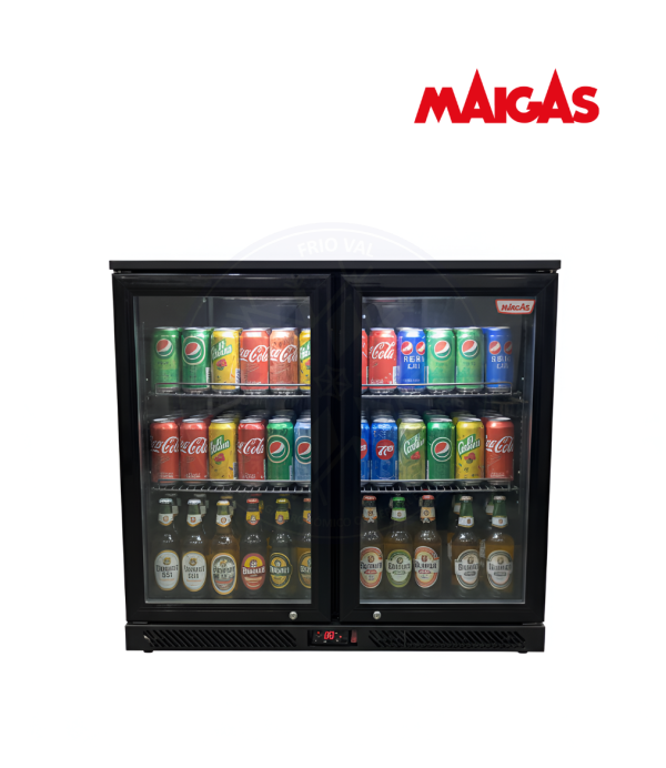 Cooler 220 lt 2 Puertas Abatibles Bajo Mesón Maigas - Imagen 3