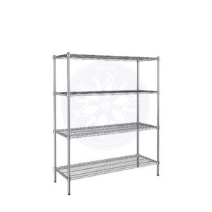 Estantería 1.5 mt Cromada