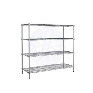 Estantería 1.8 mt Cromada