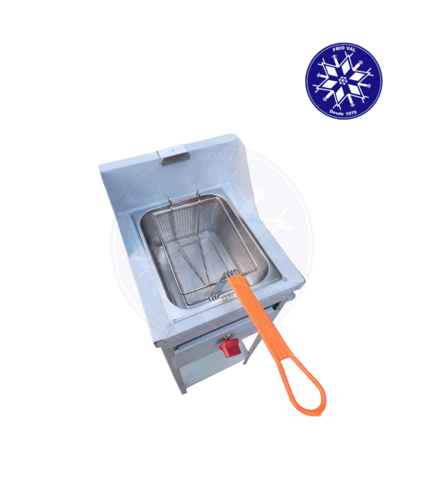Freidora a Gas 9 lt con Pedestal Frioval - Imagen 2
