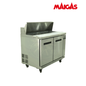 Mesón Saladette 335 lt 12 Depósitos Maigas