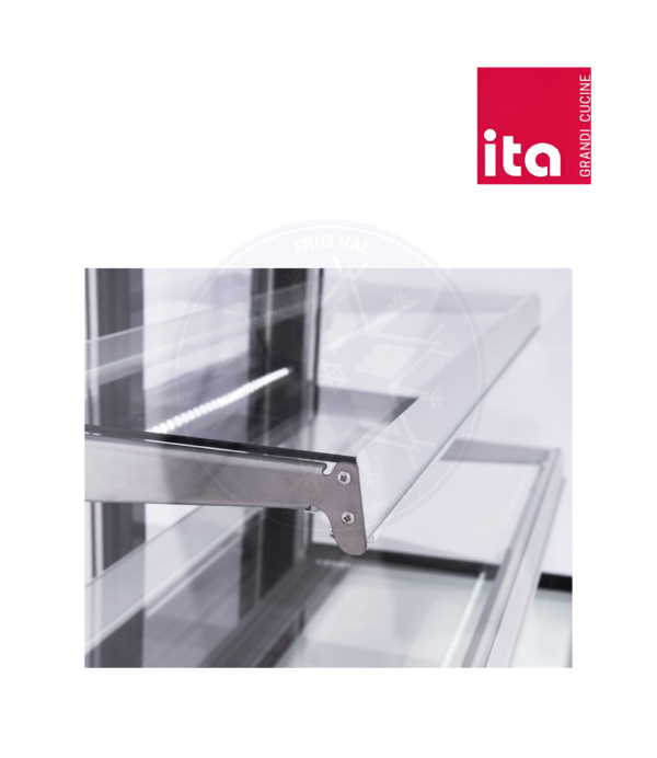 Vitrina Pastelera 1.5 mt Recta Ita - Imagen 2