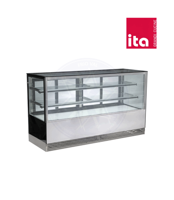 Vitrina Pastelera 2 mt Recta Ita - Imagen 2