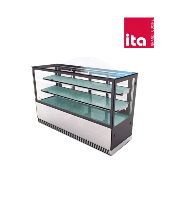 Vitrina Pastelera 2 mt Recta Ita