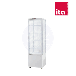 Vitrina Pastelera 235 lt Vertical Blanca Ita