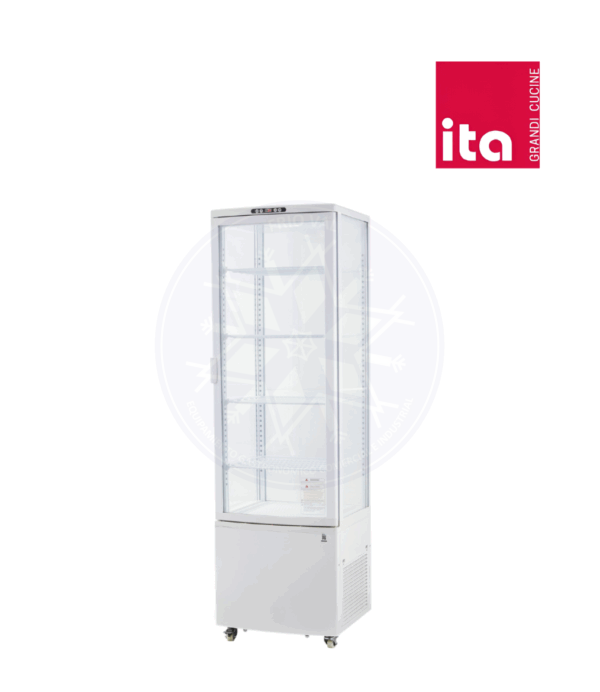 Vitrina Pastelera 235 lt Vertical Blanca Ita