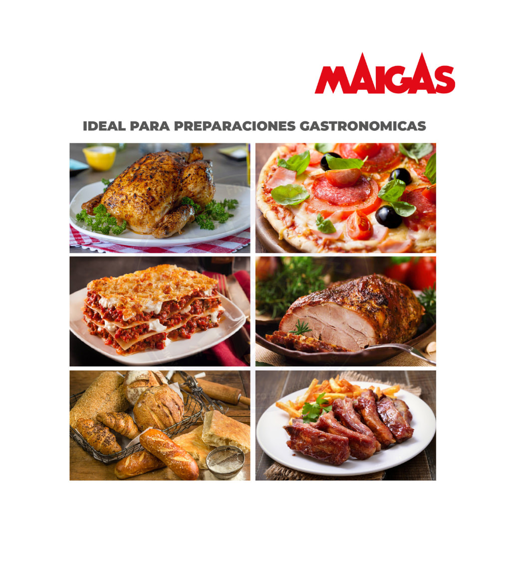 Horno Combinado 10 Bandejas Eléctrico Maigas - Imagen 3