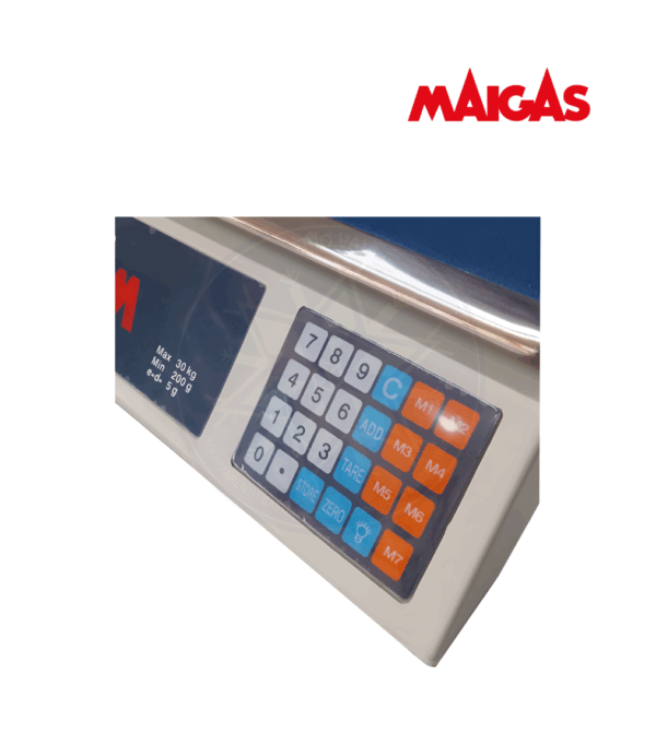 Balanza 30 kg con Visor Aéreo Maigas - Imagen 2