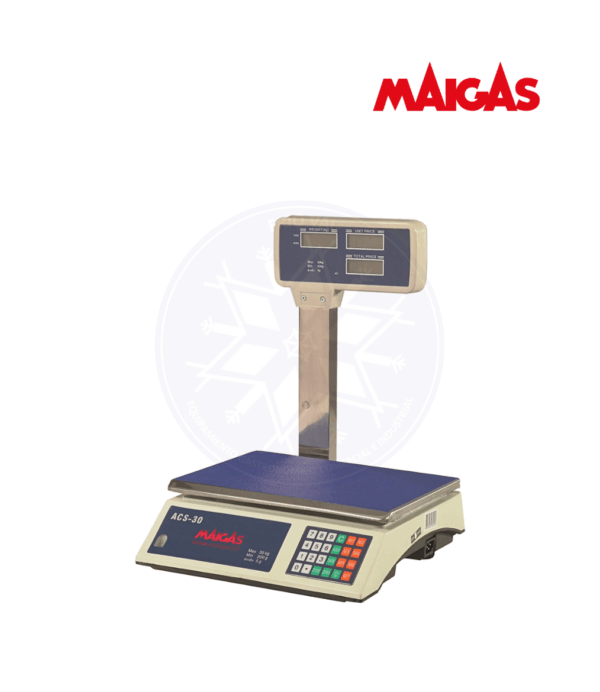 Balanza 30 kg con Visor Aéreo Maigas