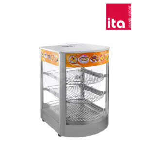 Vitrina de Calor 35 cm Acero Inoxidable Ita