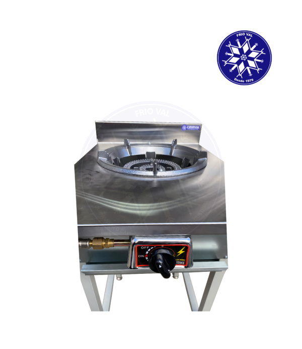 Anafe 1 Plato tipo Wok Frioval - Imagen 2