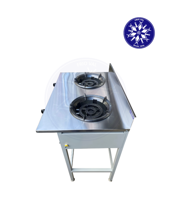 Anafe 2 Platos tipo Wok Frioval - Imagen 4