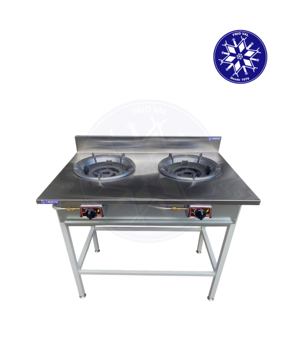 Anafe 2 Platos tipo Wok Frioval