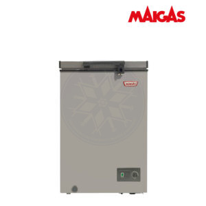Congelador 100 lt Tapa Dura Gris Maigas