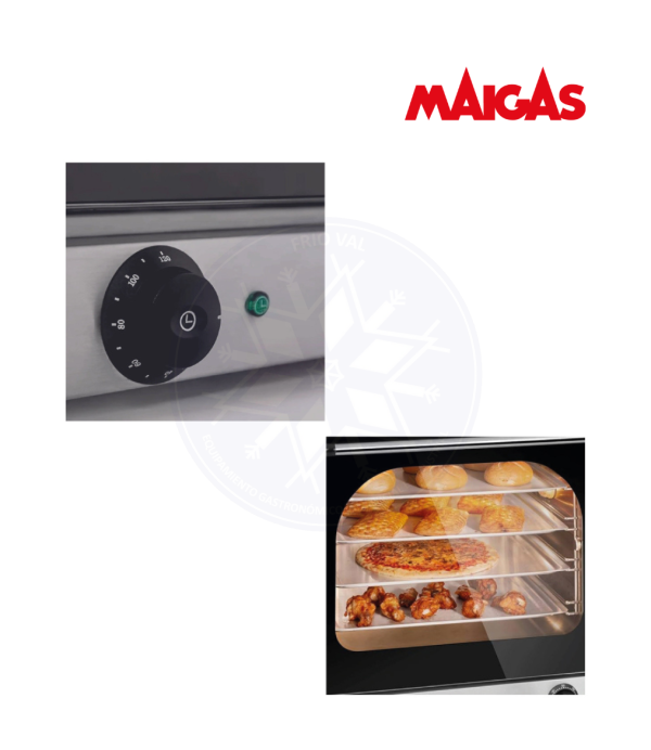 Horno Convector Eléctrico Sobremesa Maigas - Imagen 3