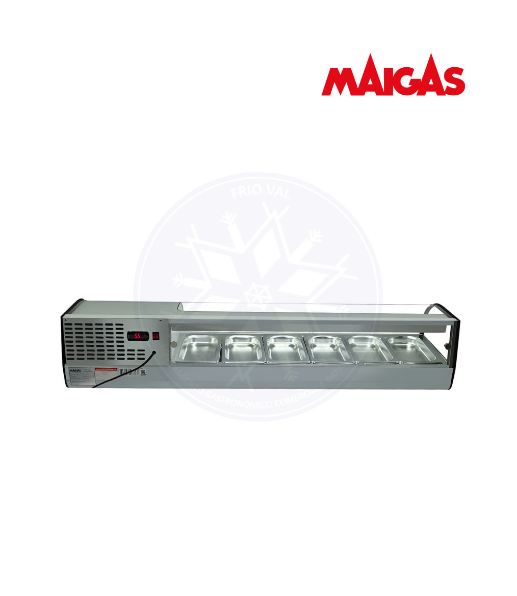 Vitrina para Sushi 1.5 mt Maigas - Imagen 3