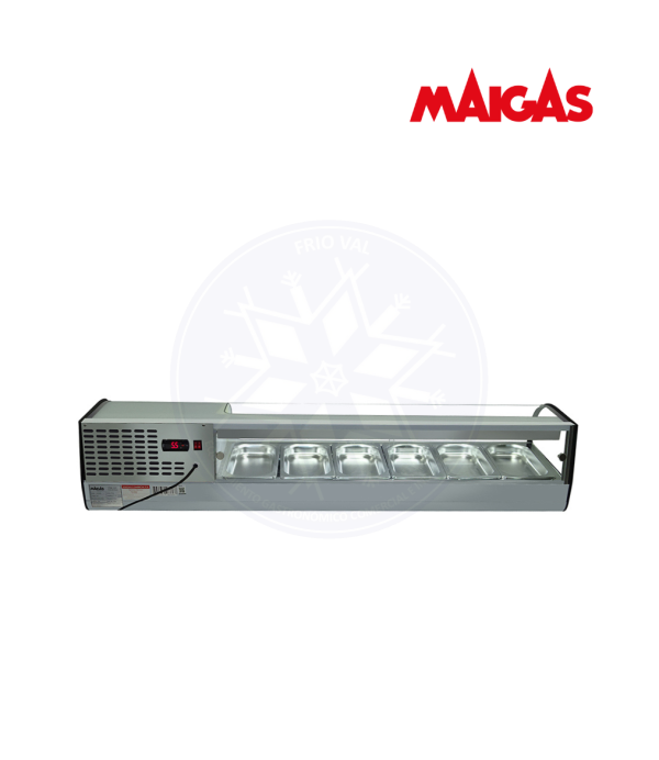 Vitrina para Sushi 1.5 mt Maigas - Imagen 3